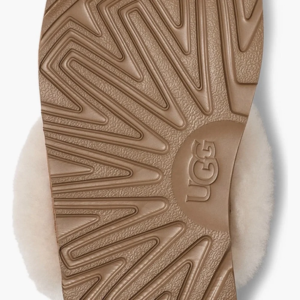 UGG® Kids' Cozy II Iridescent Stars Genuine Shearling Slipper